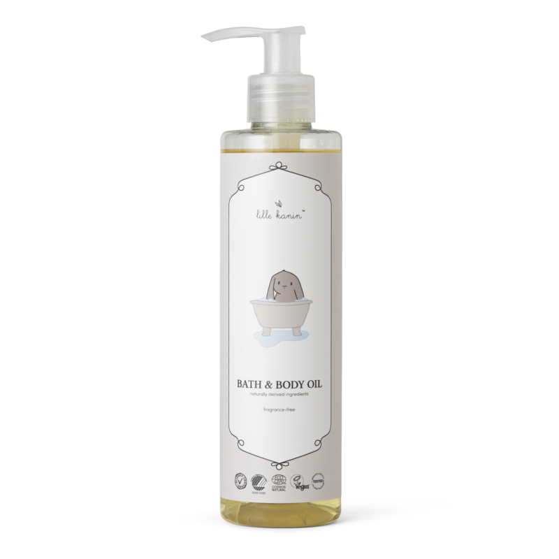 lille kanin Bad & Baby Olie - 250ml.