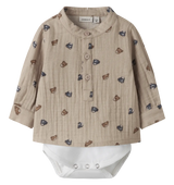 Name It Dutty Body Skjorte - Chateau Gray