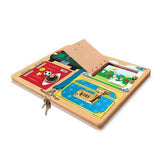 Melissa & Doug Aktivitets- og Låsebræt