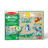 Melissa & Doug Lyd Puslespil - Zoo Dyr