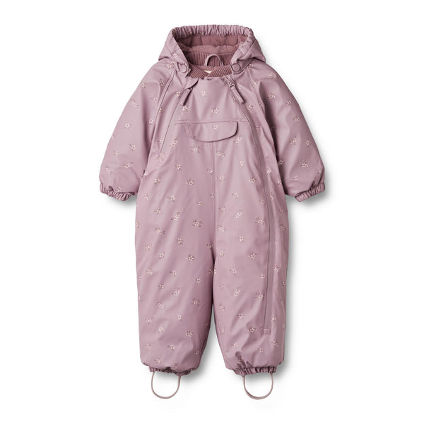 Wheat Gummi Flyverdragt Evig - Soft Lilac Flowers