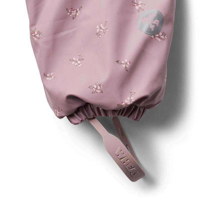 Wheat Gummi Flyverdragt Evig - Soft Lilac Flowers