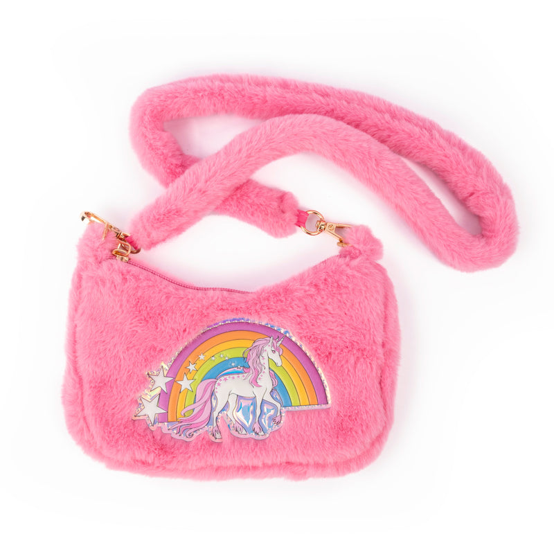 Great Pretenders Rainbow Crossbody Taske - Unicorn Pink
