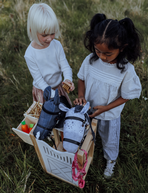 byAstrup Hesteboks til 2 kæpheste