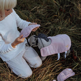 byASTRUP Dækken, Sadelunderlag, Gamascher & Hut - Lyserød