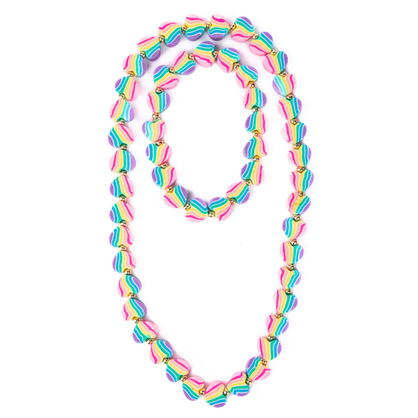 Great Pretenders Heart of many colours Halskæde & Armbånd