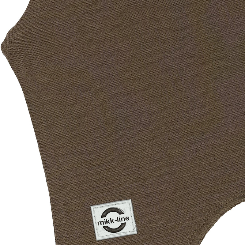 Mikk-Line Elefanthue, dobbeltlags bomuld - Chocolate Chip