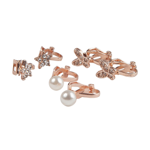 Great Pretenders Dazzle Clip-on Øreringe