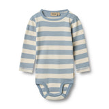 Wheat Body Freddie - Calm Blue Stripe