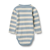 Wheat Body Freddie - Calm Blue Stripe