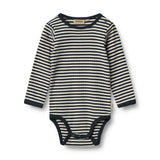 Wheat Body Berti - Navy Rib Stripe