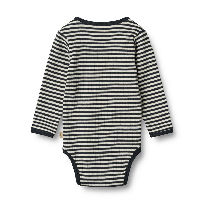 Wheat Body Berti - Navy Rib Stripe