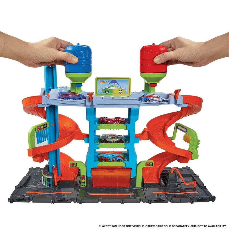 Hot Wheels City Mega Tower Car Wash