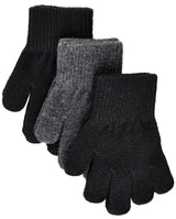 Mikk-Line Magic Strik Vanter, 3-pak - Black/Antrazite/Black