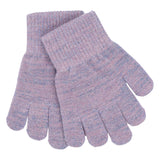 Mikk-Line Magic Lurex Strik Vanter, 3-pak - Plum Perfect/Catawaba Grape/Purple Sage