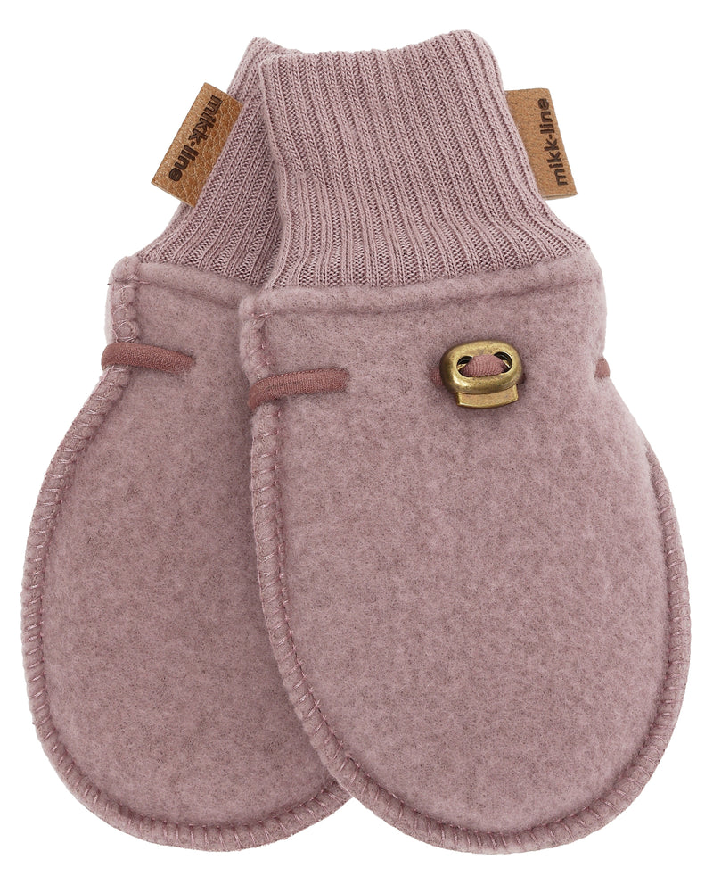 Mikk-Line Uld Vanter - Twilight Mauve