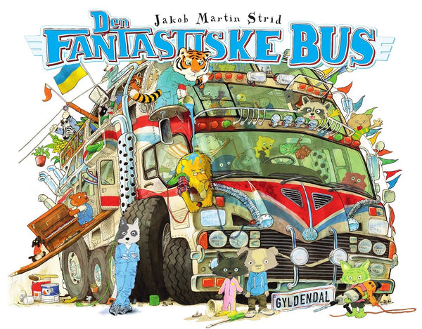 Gyldendal Den fantastiske bus