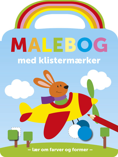Bolden Malebog med klistermærker: Kanin