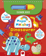 Bolden Magisk malebog: Dinosaurer
