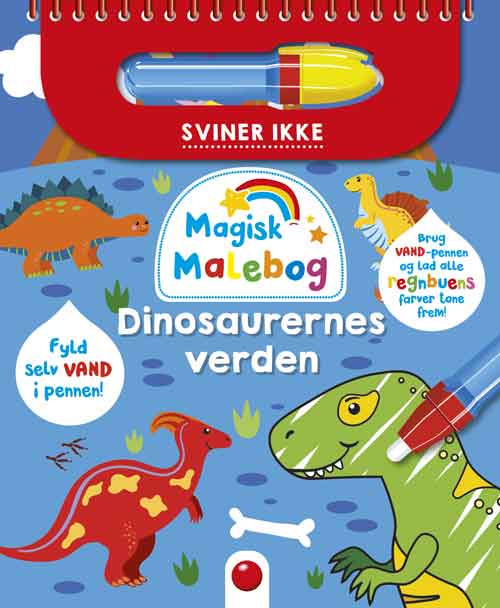 Bolden Magisk malebog: Dinosaurernes verden