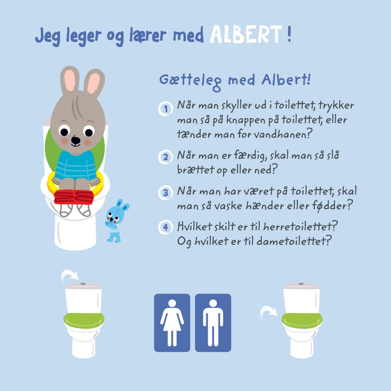 Bolden Albert på potte