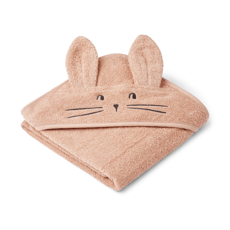 Liewood Albert Baby Håndklæde - Rabbit Pale Tuscany