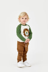Hust & Claire Archie Bluse - Elm Green