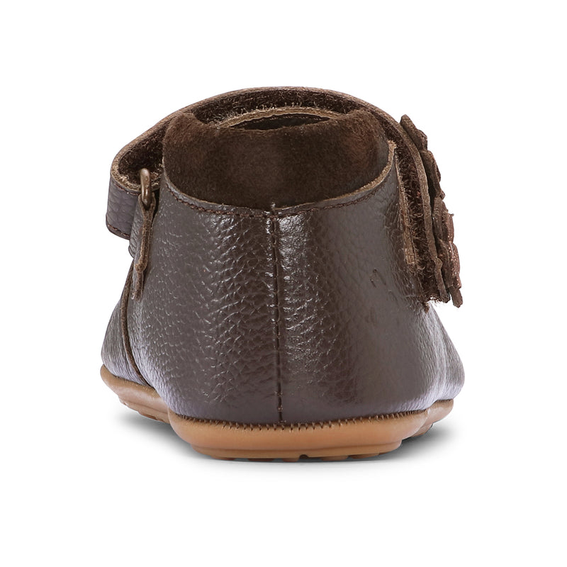 Bundgaard Aya Flower Hjemmesko - Dark Brown