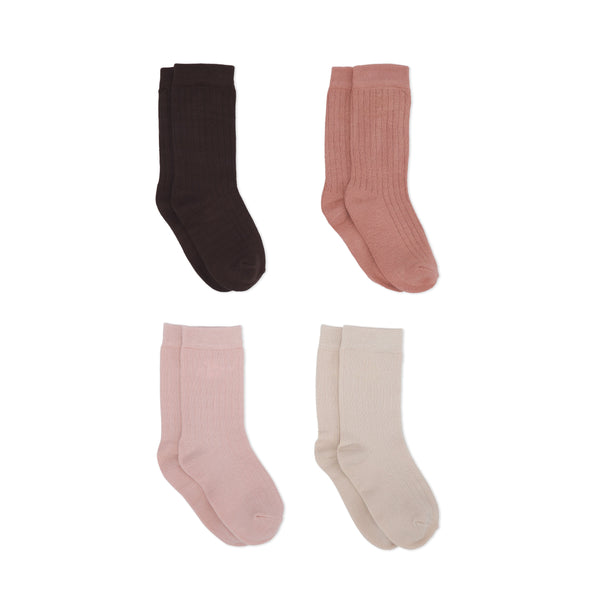 Bundgaard River Strømper, 4-pak - Ember