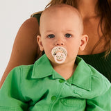 Bibs Studio Colour Natural Polka, 2-pak - Petal/Cactus