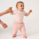 minymo Bukser - Peach Blush Flower
