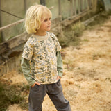 Minymo T-shirt - Feather Gray