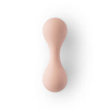 Mushie Silikone Baby Maracas Rangle - Blush