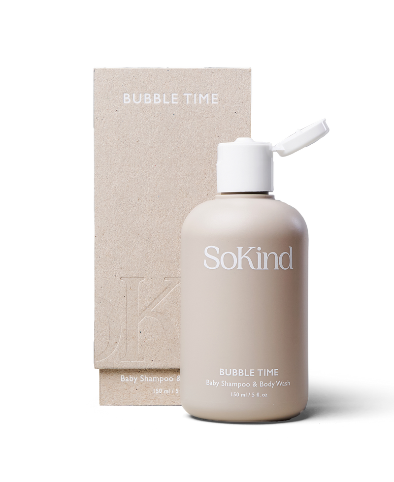 SoKind Bubble Time - Baby shampoo og kropssæbe