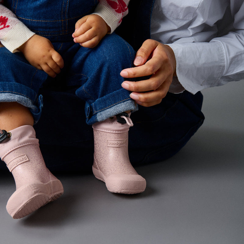 Bundgaard Malik Begynder Termogummistøvler - Old Rose Sparkle
