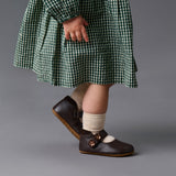 Bundgaard Aya Flower Hjemmesko - Dark Brown