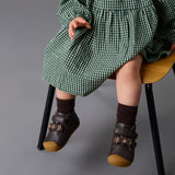 Bundgaard Petit Flower Begyndersko - Dark Brown