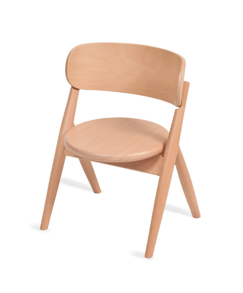 Curve Lab Little Chair - Natural Beech