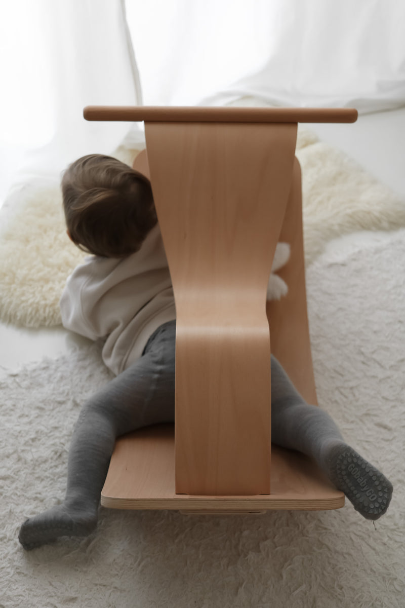 Curve Lab Rocking Horse - Natural Beech