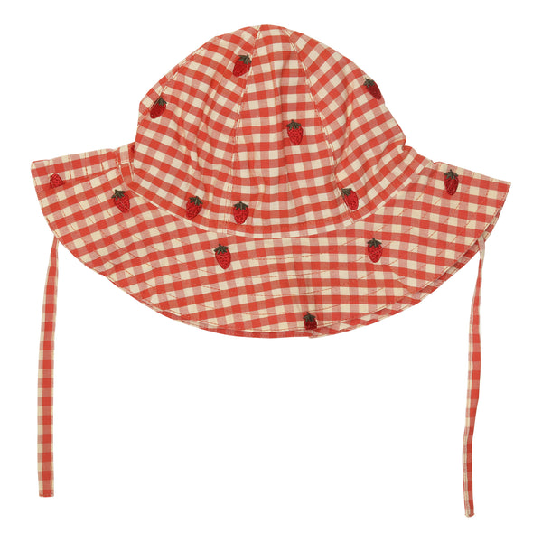 Flöss Molly Solhat - Berry Gingham