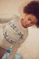 Flöss Fin Sweater - Fair Isle Snowflake