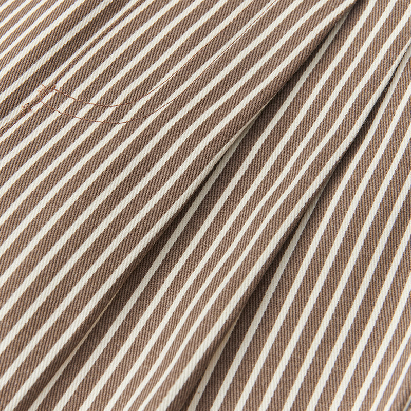 Flöss Bob Bukser - Roast Brown Stripe