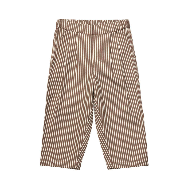 Flöss Bob Bukser - Roast Brown Stripe