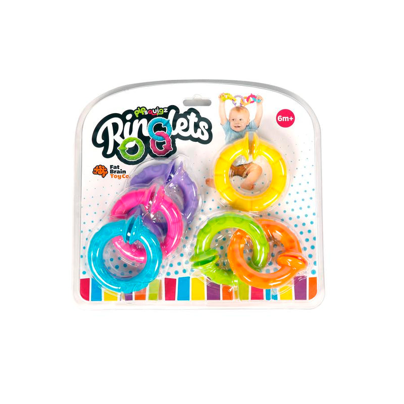 Fat Brain pipSquigz Ringlets Silikoneringe