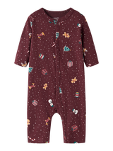 Name It Vismas Jule Natdragt - Burgundy Christmas