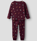 Name It Vismas Jule Nattøj - Burgundy Christmas
