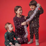 Name It Vismas Jule Nattøj - Burgundy Christmas