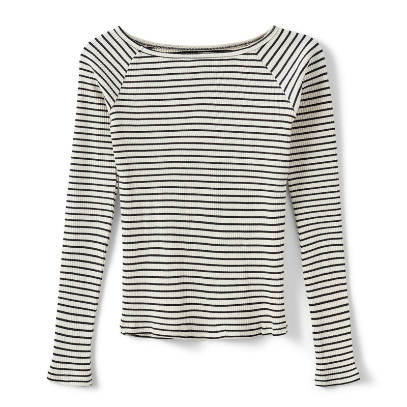 Sofie Schnoor Young Soma Bluse - Black Striped