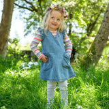 Hust & Claire Kaila Spencer Kjole - Washed Denim