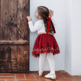 Hust & Claire Ninna Tulle Tyl Nederdel - Teaberry